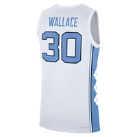 Men's Jordan Brand Rasheed Wallace White North Carolina Tar Heels Replica Basketball Jersey