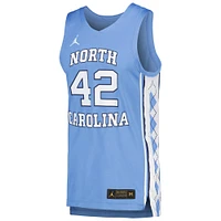 Jordan Brand Sean May Carolina Blue North Tar Heels Réplique du maillot de joueur basket-ball pour hommes