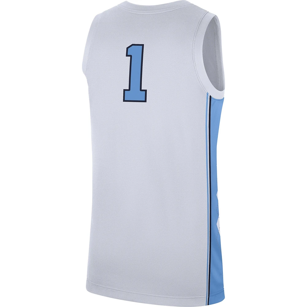 Men's Jordan Brand White North Carolina Tar Heels Replica Jersey