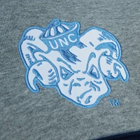 Men's Mitchell & Ness Light Blue North Carolina Tar Heels Head Coach Pullover Hoodie