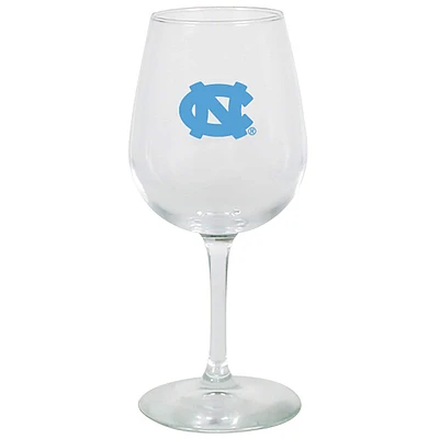 North Carolina Tar Heels 12oz. Stemmed Wine Glass
