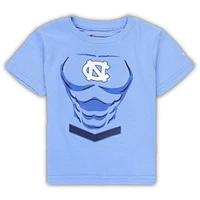 T-shirt Super Hero Champion Carolina Blue North Carolina Tar Heels pour tout-petits