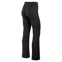 Women's Fanatics Black North Carolina Tar Heels Training Camp Maxed Out Flare Leggings