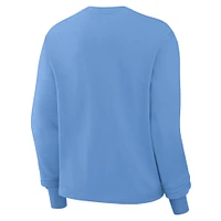 Women's Jordan Brand Carolina Blue North Tar Heels Primetime University Long Sleeve Boxy T-Shirt