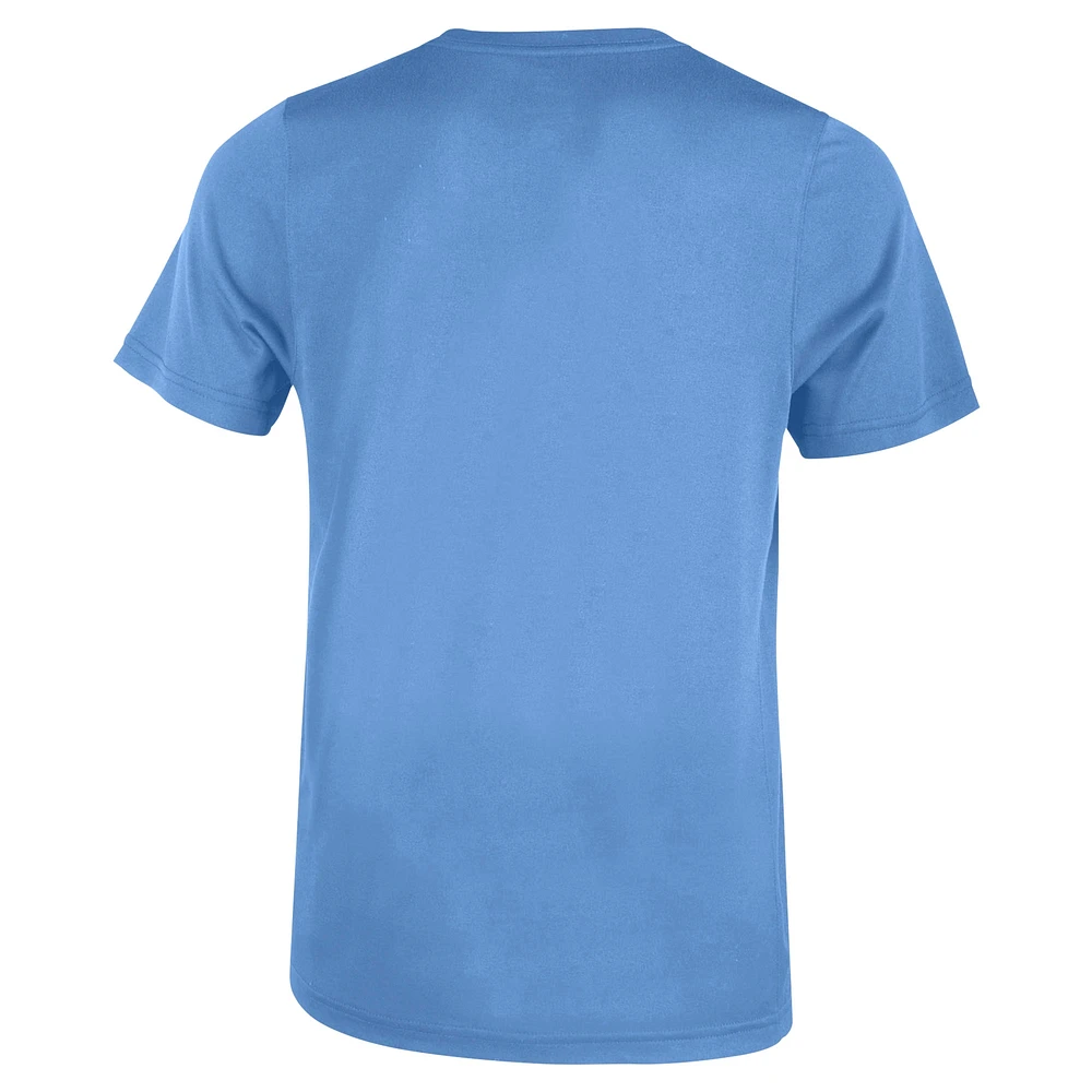Youth Jordan Brand Carolina Blue North Tar Heels Legend Football Performance T-Shirt