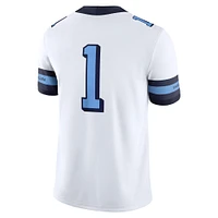 Youth Jordan Brand #1 White North Carolina Tar Heels Alternate Game Jersey