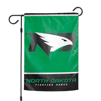 WinCraft Dakota du Nord Drapeau de jardin double face Team 12" x 18"