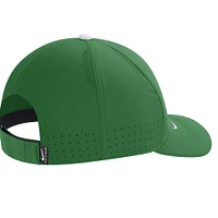 Casquette réglable pour homme Nike North Texas Mean Green 2022 Sideline Legacy91 Performance Vert