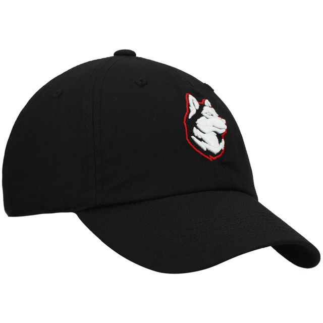 Chapeau ajustable à logo principal noir Northeastern Huskies Top of the World pour hommes