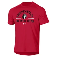 Men's Under Armour Red Northeastern Huskies Performance T-Shirt
