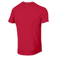 Men's Under Armour Red Northeastern Huskies Performance T-Shirt
