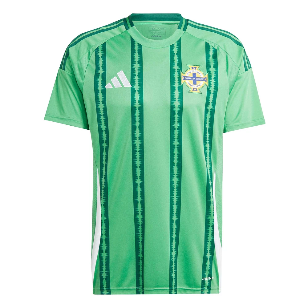 Men's adidas  Green Northern Ireland National Team 2024 Home Replica Jersey
