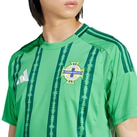 Men's adidas  Green Northern Ireland National Team 2024 Home Replica Jersey