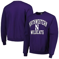Men's Champion Purple Northwestern Wildcats High Motor Pullover Sweatshirt