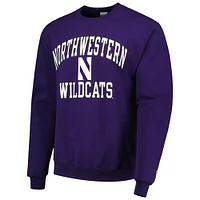 Men's Champion Purple Northwestern Wildcats High Motor Pullover Sweatshirt