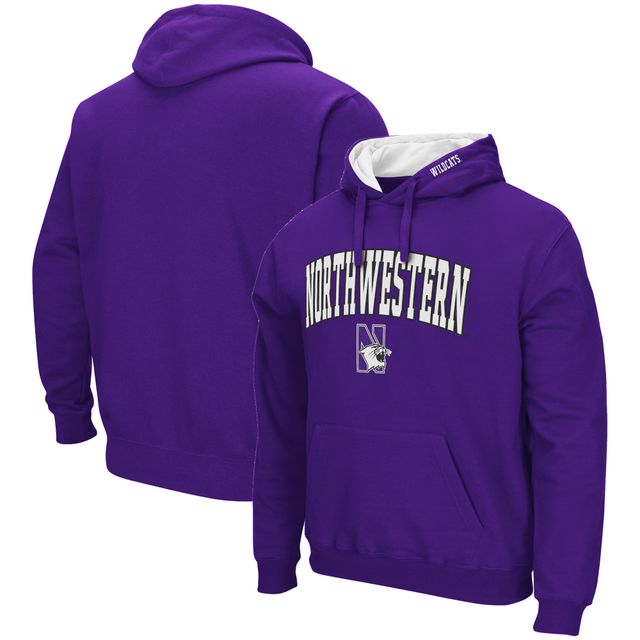 Sweat à capuche Colosseum Purple Northwestern Wildcats Arch & Logo 3.0 pour homme