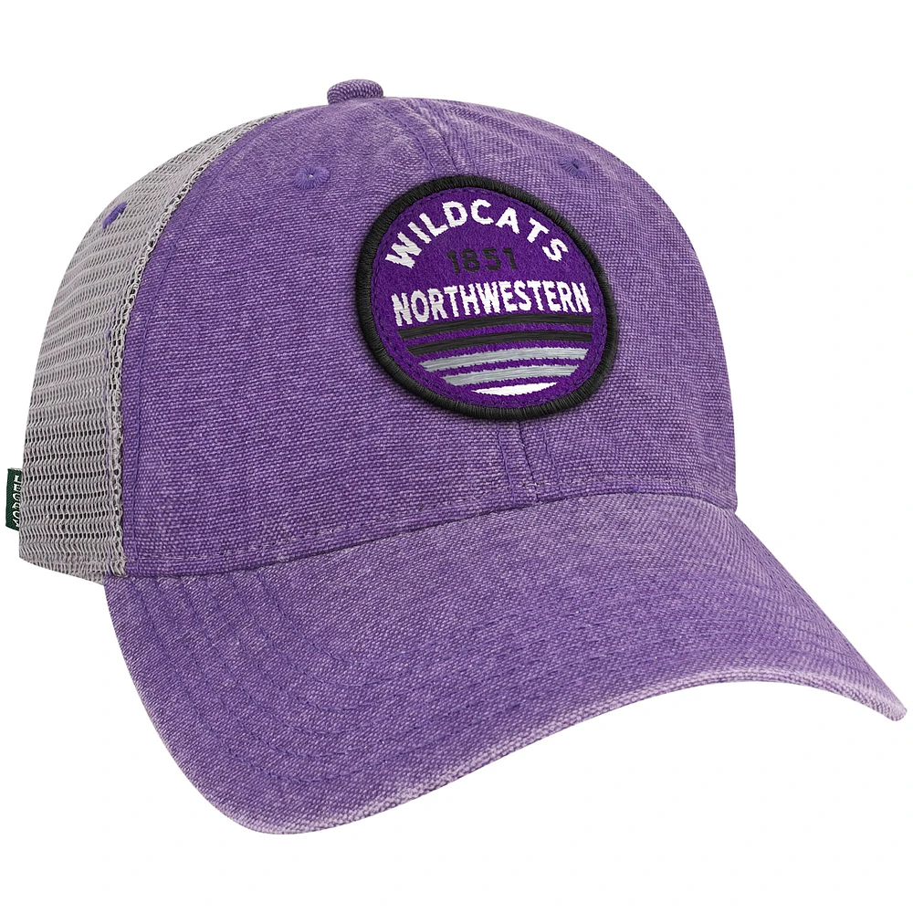 Casquette Snapback Homme Northwestern Wildcats Sunset Dashboard Trucker Violet