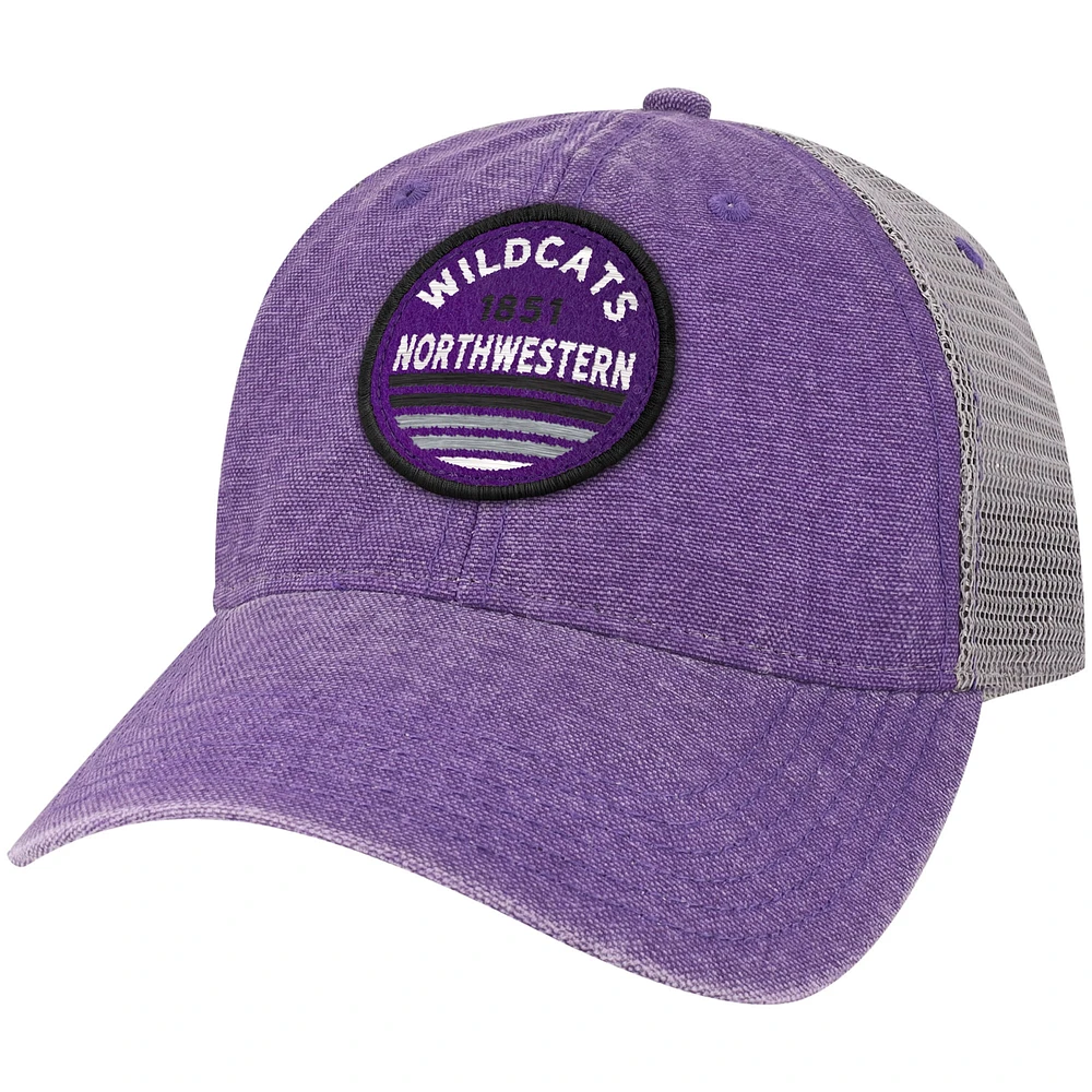 Casquette Snapback Homme Northwestern Wildcats Sunset Dashboard Trucker Violet