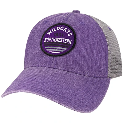 Casquette Snapback Homme Northwestern Wildcats Sunset Dashboard Trucker Violet