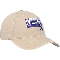 Men's Top of the World Khaki Northwestern Wildcats Slice Adjustable Hat