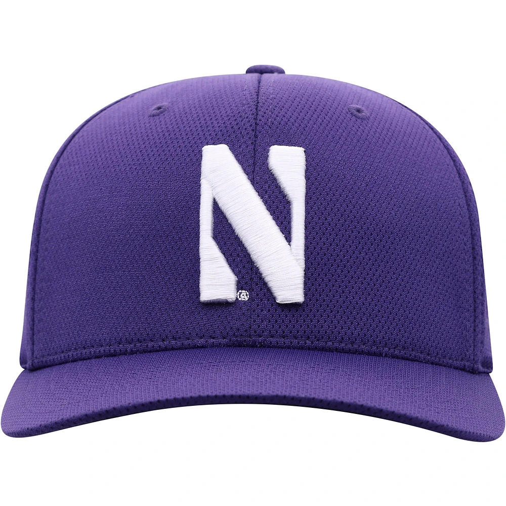 Men's Top of the World Purple Northwestern Wildcats Reflex Logo Flex Hat