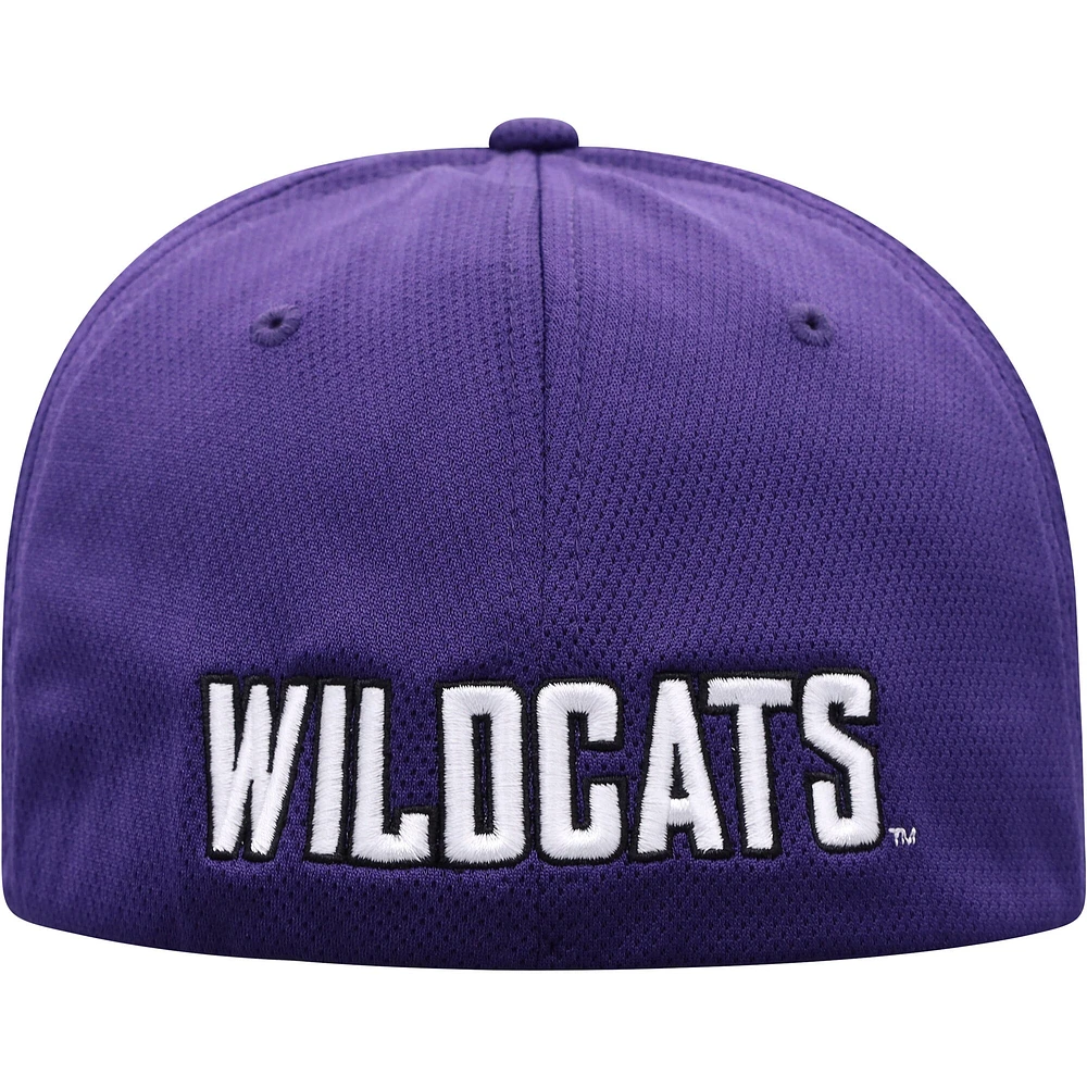 Men's Top of the World Purple Northwestern Wildcats Reflex Logo Flex Hat