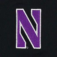 Men's Under Armour Black Northwestern Wildcats T2 Tipped Performance Polo