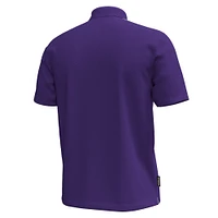Men's Under Armour Purple Northwestern Wildcats Pinnacle Performance Polo