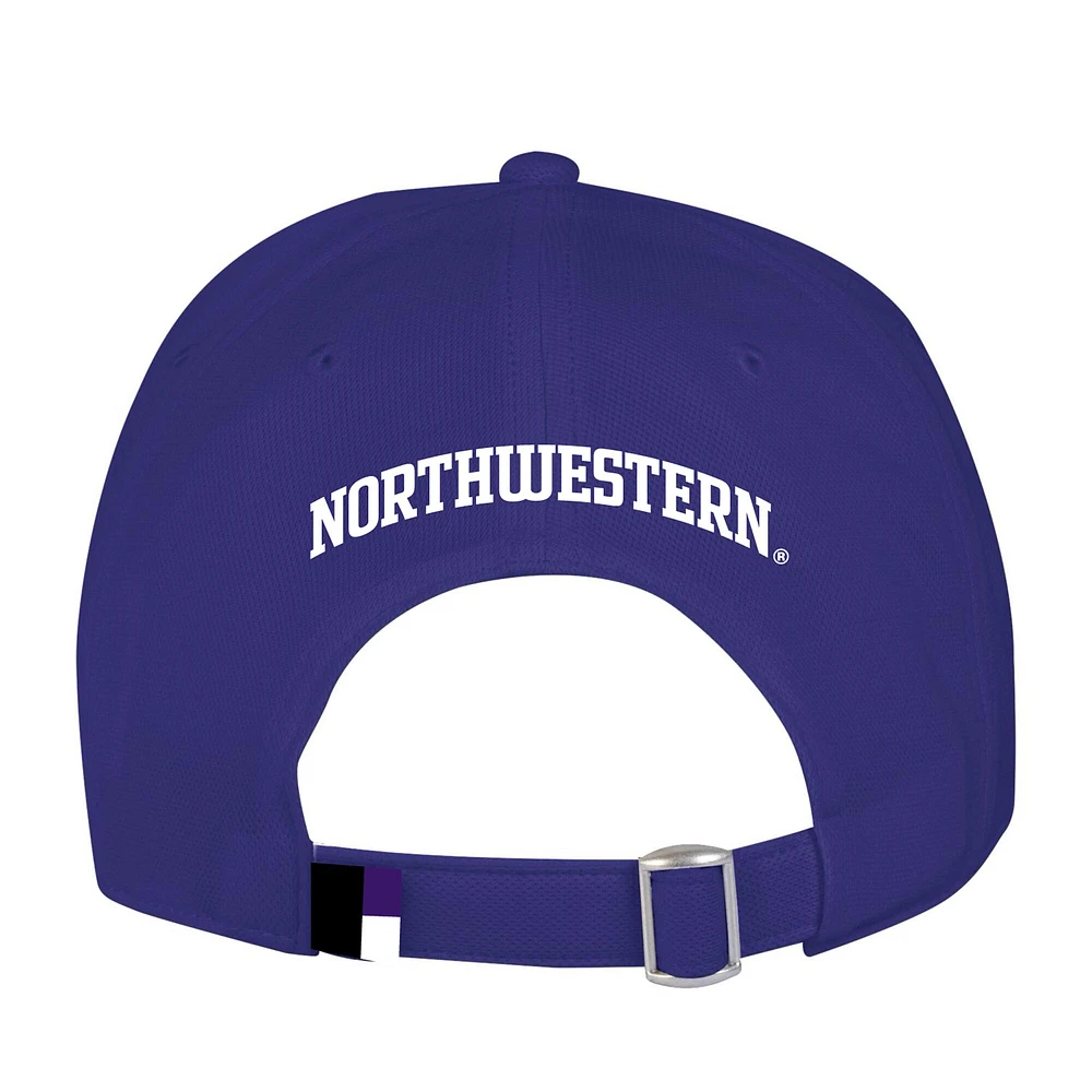 Men's Under Armour  Purple Northwestern Wildcats Sideline Blitzing Accent Adjustable Hat