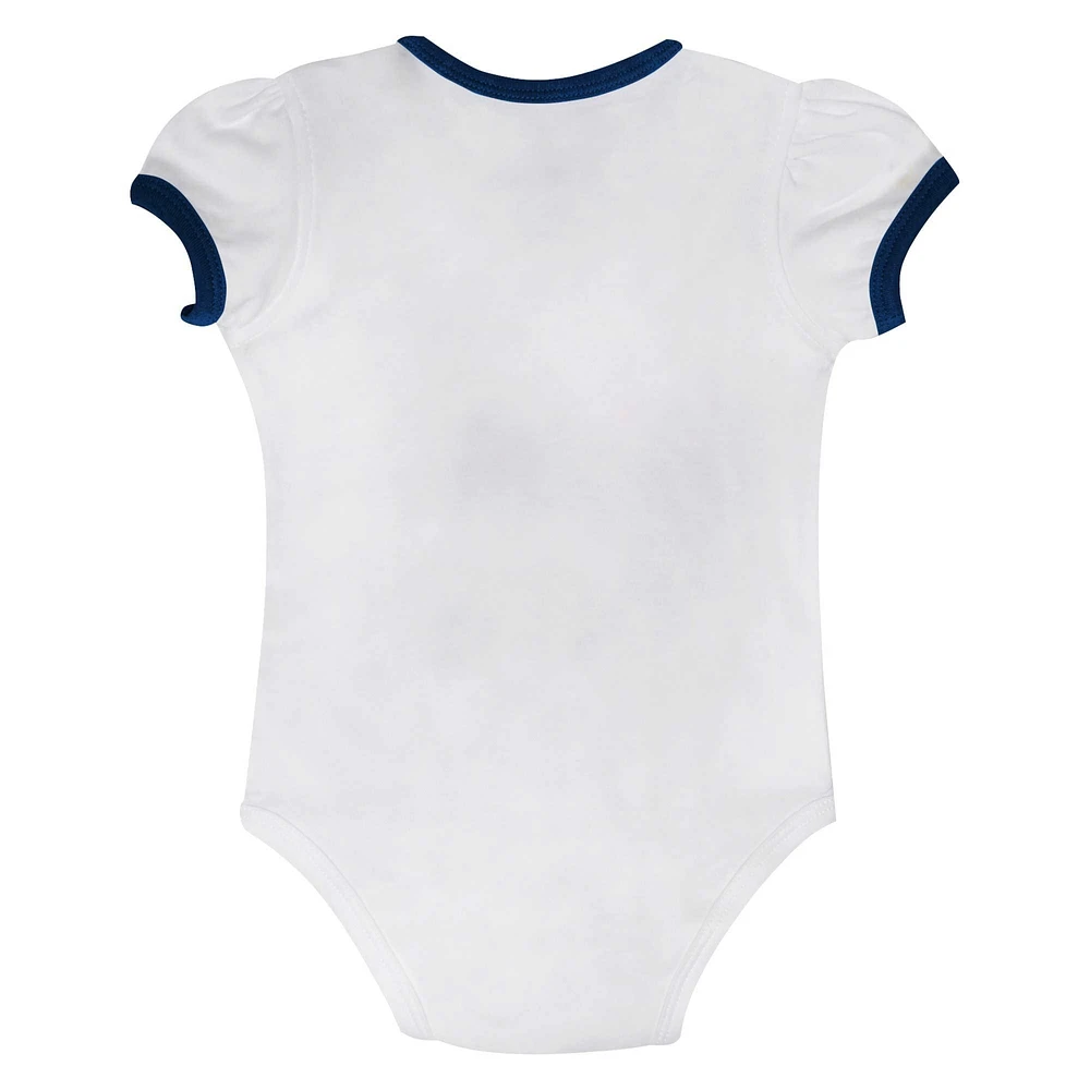 Girls Newborn & Infant Notre Dame Fighting Irish Two-Piece Love My Team Bodysuit Skirt Set