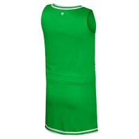 Girls Youth Colosseum Green Notre Dame Fighting Irish Cheerleader Top & Skirt Set