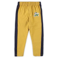 Infant Navy/Gold Notre Dame Fighting Irish Little Kicker Long Sleeve Bodysuit and Sweatpants Set