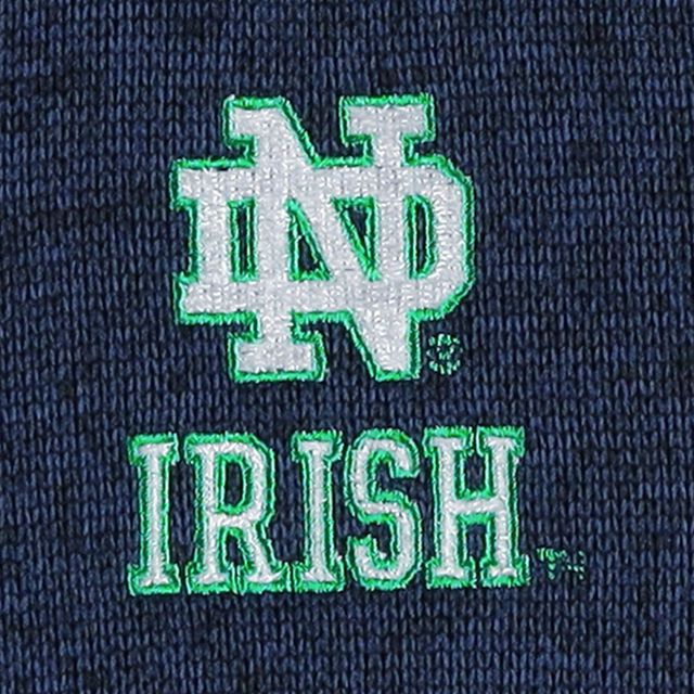 Columbia Navy Notre Dame Fighting Irish Canyon Point Omni-Shield Raglan Half-Zip Pullover pour homme