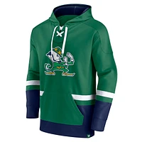 Men's Fanatics Green Notre Dame Fighting Irish First Battle Pullover Hoodie