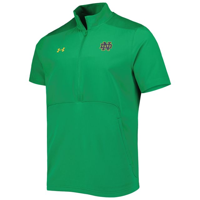 Veste Under Armour Notre Dame Fighting Irish Motivate 2.0 verte pour homme