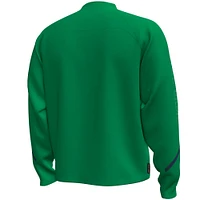 Men's Under Armour  Green Notre Dame Fighting Irish Unstoppable Full-Zip Bomber Jacket