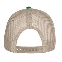 Men's Under Armour  Kelly Green Notre Dame Fighting Irish Performance Cotton Trucker Adjustable Hat
