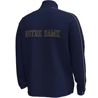 Men's Under Armour  Navy Notre Dame Fighting Irish Command Quarter-Zip Sweatshirt
