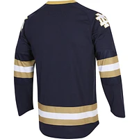 Men's Under Armour Navy Notre Dame Fighting Irish UA Replica Hockey Jersey