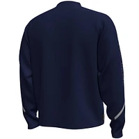 Men's Under Armour  Navy Notre Dame Fighting Irish Unstoppable Full-Zip Bomber Jacket