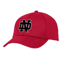 Men's Under Armour Red Notre Dame Fighting Irish Signal Caller Blitzing Adjustable Hat