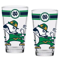Notre Dame Fighting Irish 16oz. Classic Pint Glass Two-Pack
