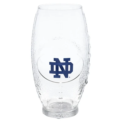 Notre Dame combattant les Irlandais 23oz. Verre de football