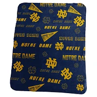 Couverture polaire classique Notre Dame Fighting Irish 50" x 60"