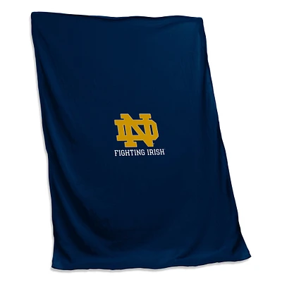 Couverture sweat-shirt Notre Dame Fighting Irish 54'' x 84''