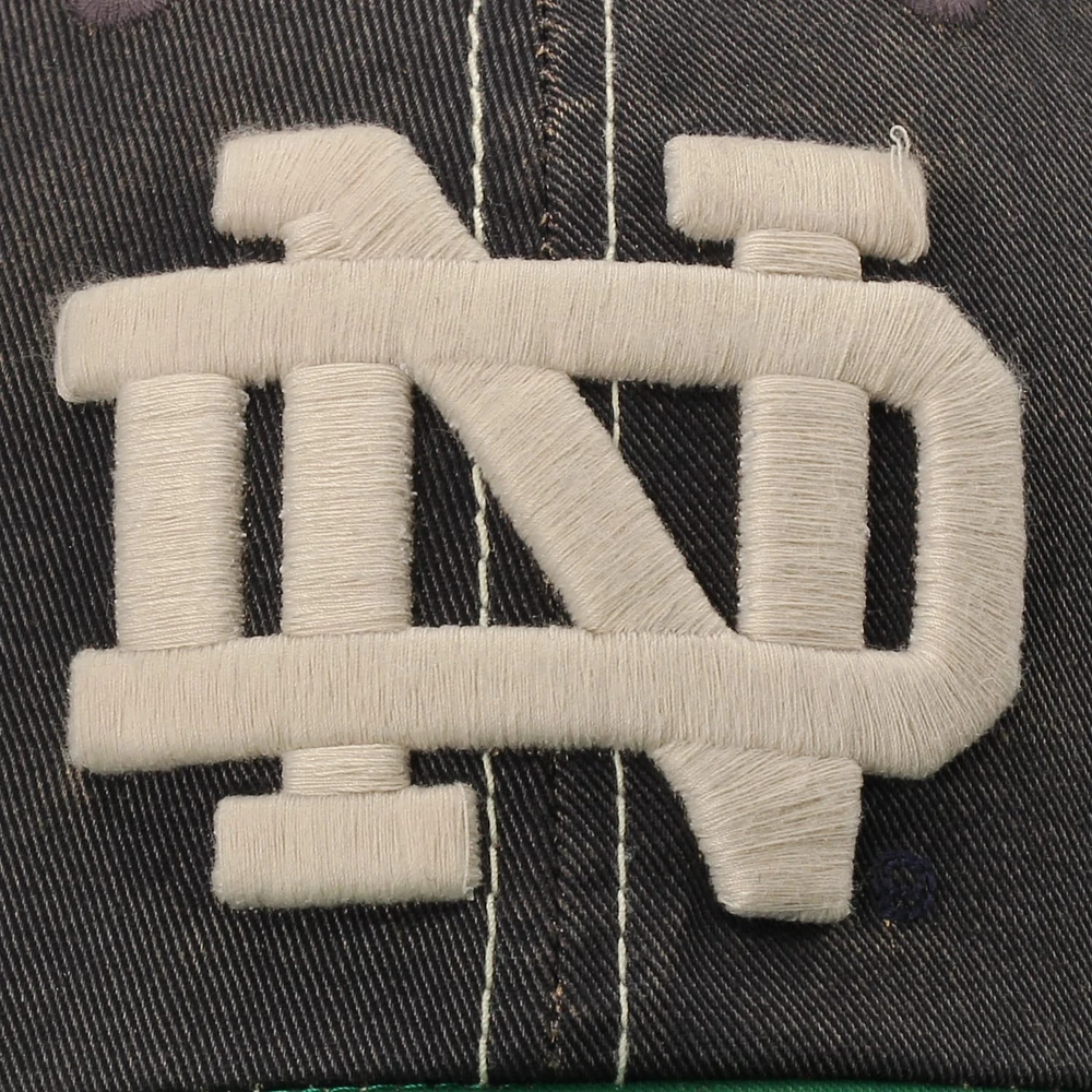 Notre Dame Fighting Irish Top of the World Offroad Trucker Adjustable Hat - Navy Blue