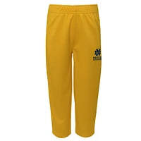 Preschool Navy Notre Dame Fighting Irish Two-Piece Red Zone Jersey & Pants Set