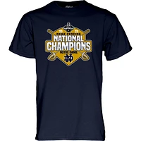 Unisex Blue 84  Navy Notre Dame Fighting Irish 2025 NCAA Fencing National Champions T-Shirt