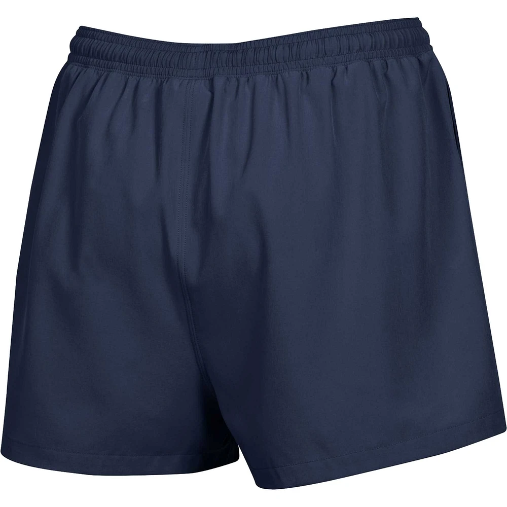 Champion Bleu marine Notre Dame Fighting Irish Football Fan Short taille haute pour femme