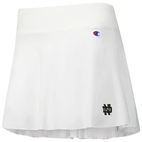 Women's Champion White Notre Dame Fighting Irish Tailgate Soft Touch Skort